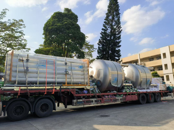 【60噸純水設(shè)備】杰邦水處理又一新設(shè)備順利出貨！